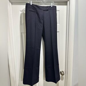 BCBGMaxazria Classic navy Pinstripe Trousers
